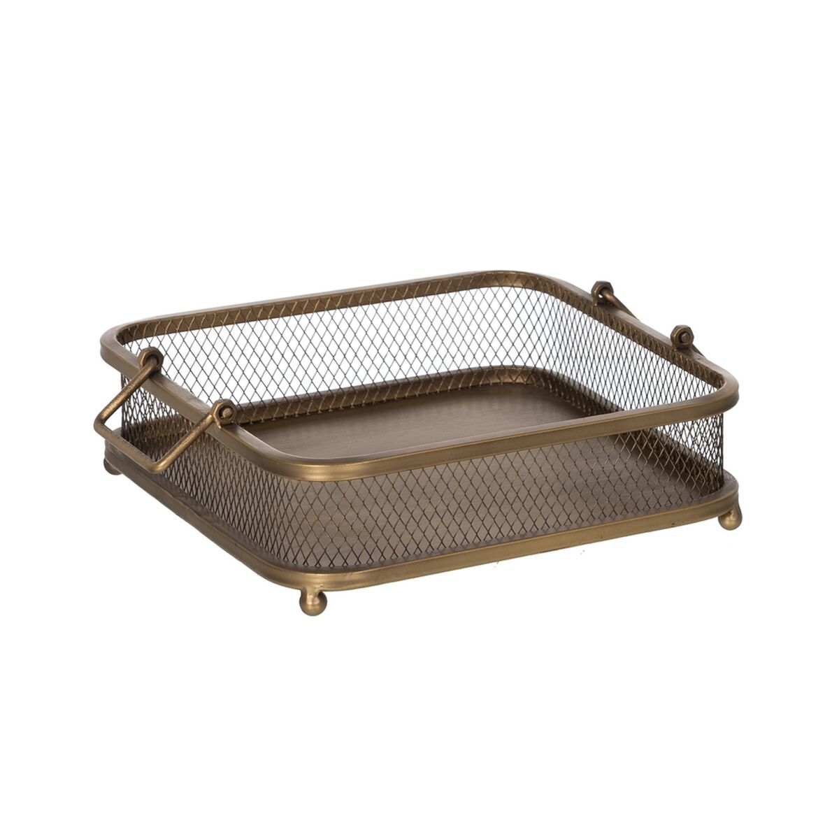 Snacksbricka Gyllene Järn 40 x 40 x 10 cm
